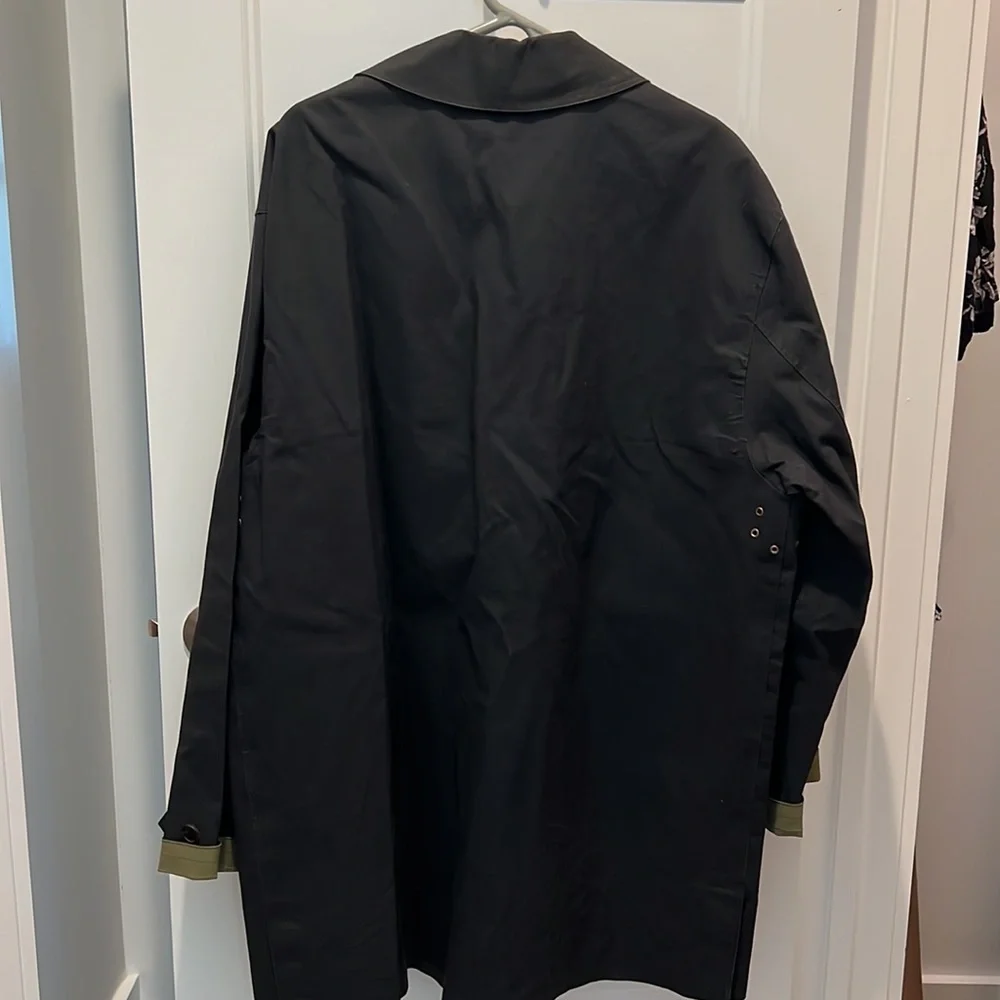 - Gorgeous Vintage Mackintosh raincoat Polo Ralph Lauren Bonded Cotton Men… - Picture 3 of 7